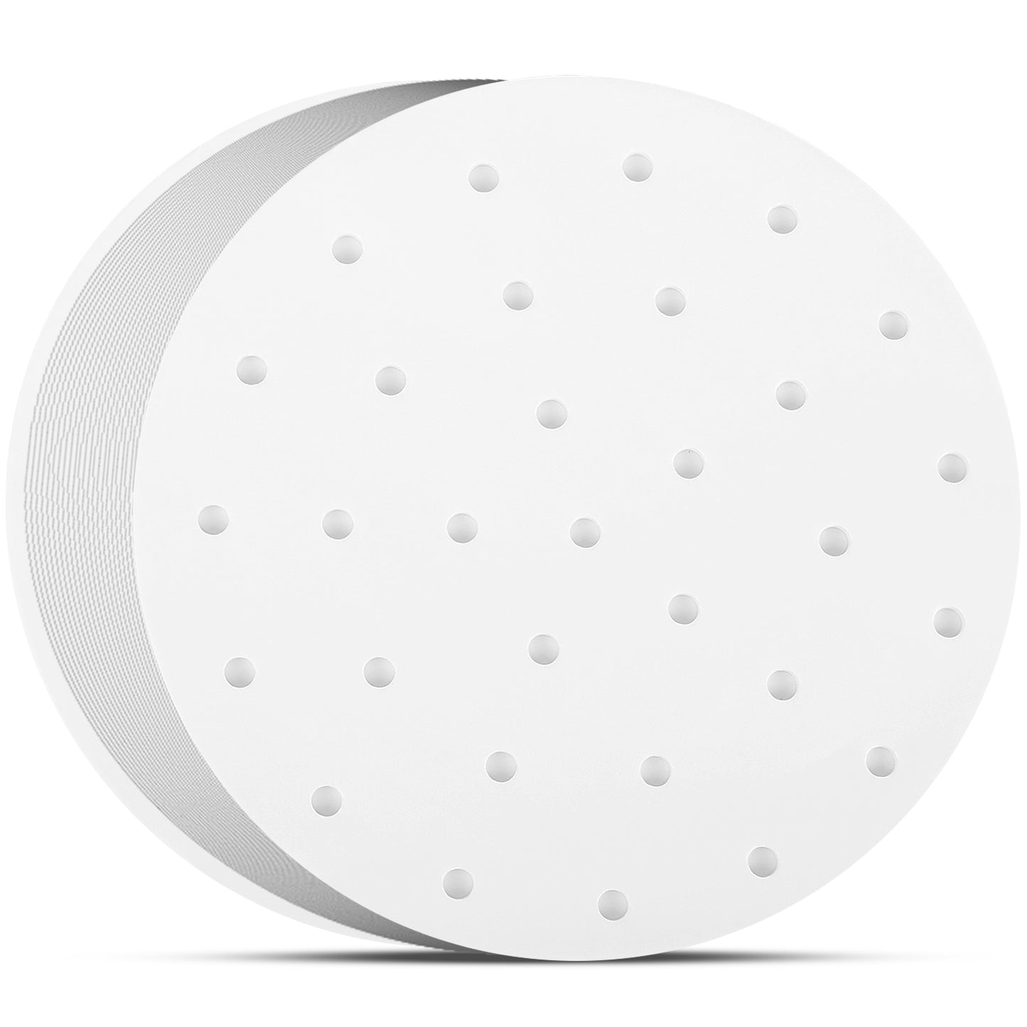 Air Fryer Parchment Paper, Set of 100, 10 inch Air Fryer Liner/Bamboo Steamer Liners/Perforated Parchment Paper for Air Fryer, Steaming Basket and More