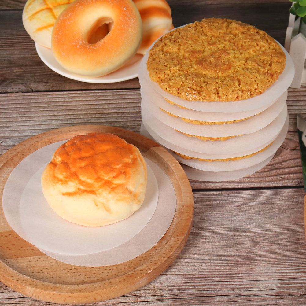 Burger Patty Paper Rounds for 4/4.5 Inch Burger Press, 200pcs 4.5inch Baking Parchment Rounds/Hamburger Patty Paper Sheet for Separating Burger Patty, Cookies and More (5.5/6/7/8/9/10/12in Available)