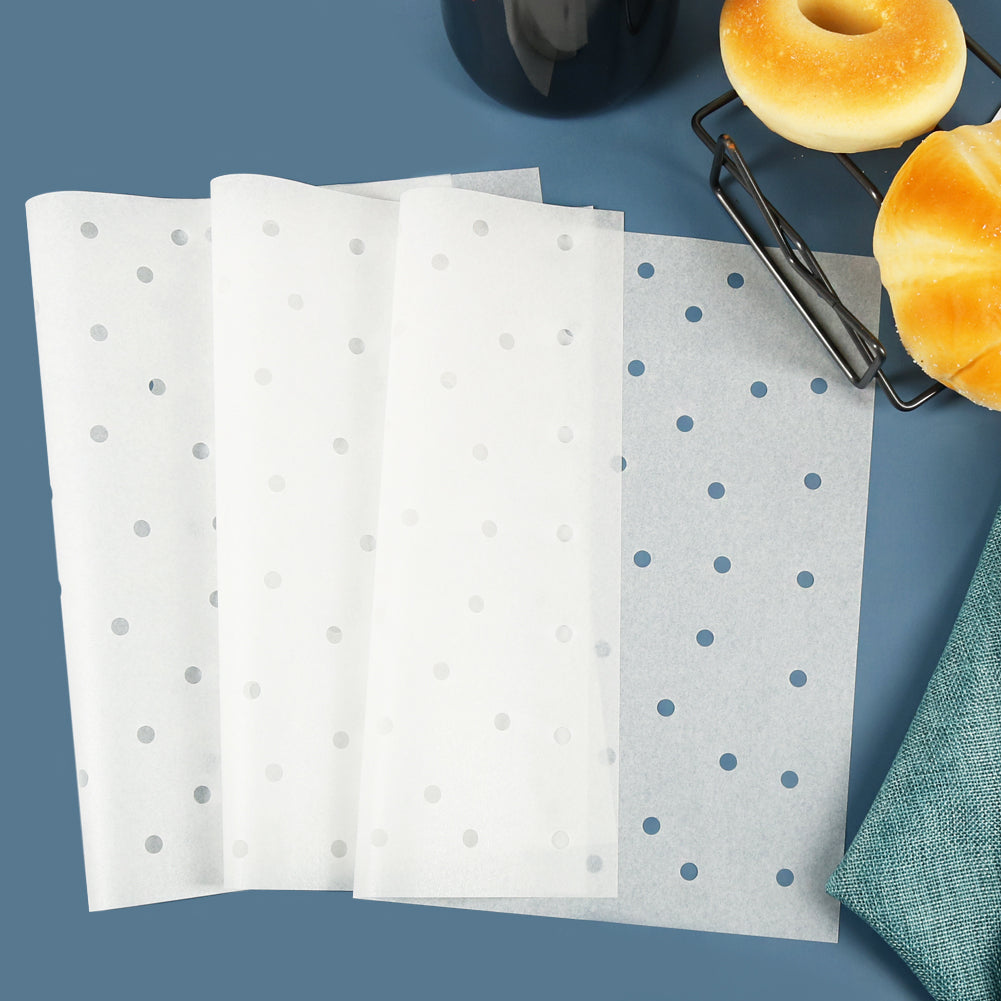 BYKITCHEN Air Fryer Oven Liners, 11x12 inches, Nonstick Parchment Paper for Ninja Foodi Air Fryers, Toaster Ovens, Dehydrators, Steaming Baskets (Set of 100)