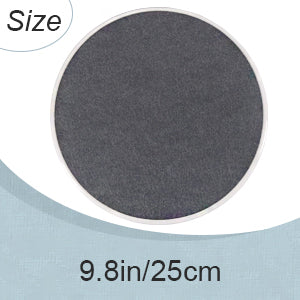 BYKITCHEN Dish Protectors Pads, Gray Dinner Plate Divider Pads, China Storage Protectors for Protecting and Stacking Your Cookware, 30 Pieces & 2 Different Size