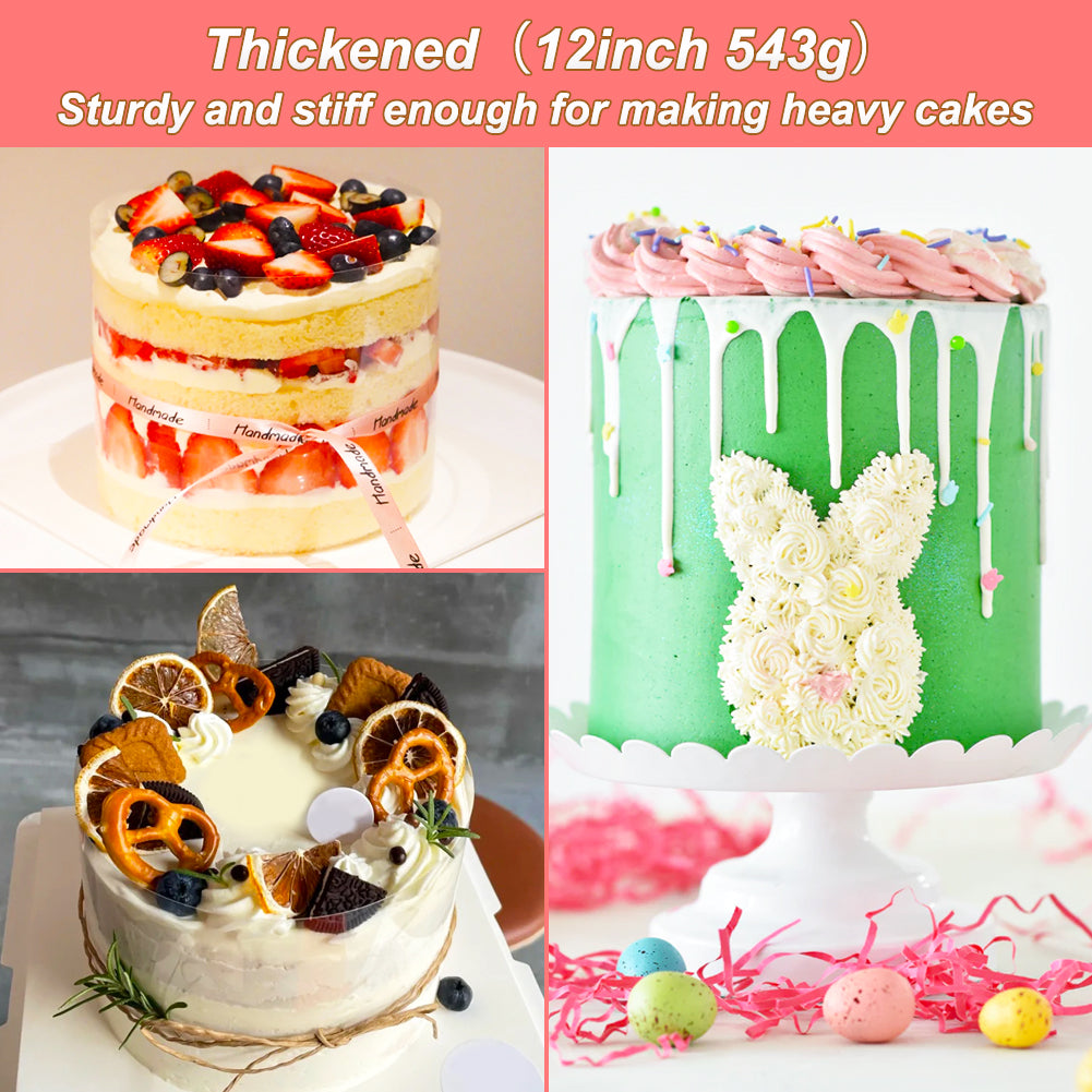 6 Inch Cake Collars, BYKITCHEN Acetate Sheets for Cake, Transparent Collar Acetate Roll, Cake Clear Strips for Chocolate Mousse DIY Cake Wraping Decorating (Length 394inch)