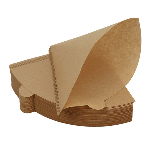 BYKITCHEN Size 02 Cone Coffee Filters, Set of 200, Disposable Paper Coffee Filters, Size 02 Natural Paper Filters for Pour Over Coffee Dripper and Coffee Maker (Natural Brown)