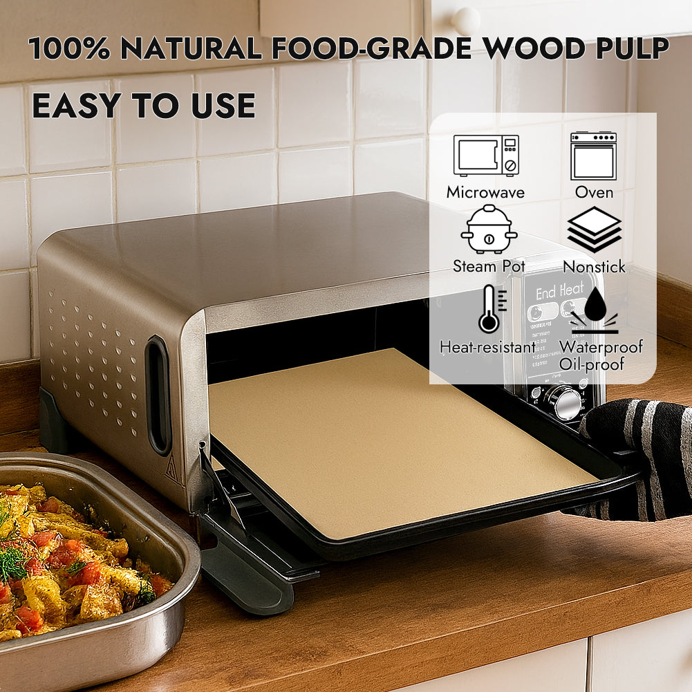 BYKITCHEN 200PCS 12 Inch Air Fryer Parchment Paper, Sandwich Wrapping Paper, Food Basket Liners, Airfryer Liners for Ninja Air Fryer SP101 SP201 SP301 SP151 SP351, Flip Up Toaster Oven Accessories